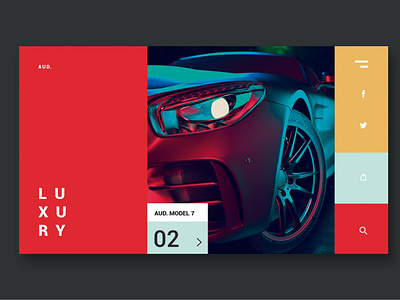Luxury Cars - Landing Page
