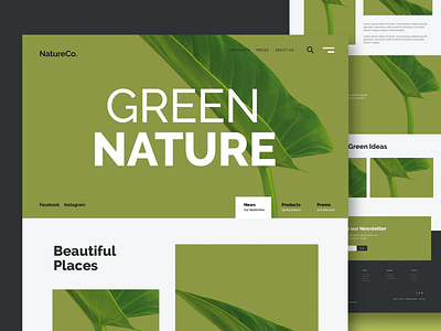 Green Nature - Website