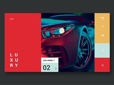 Luxury Cars - Landing Page