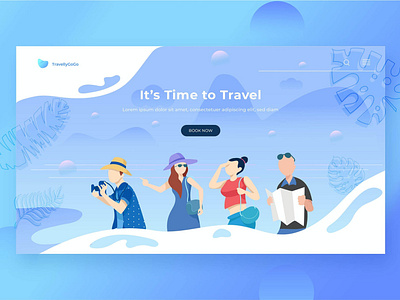 Hero Header Illustration Landing Pages