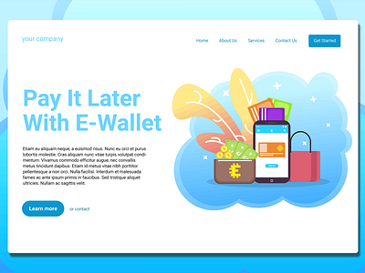 E-Commerce - Landing Page