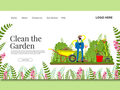 Gardener - Landing Page