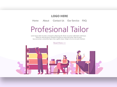 Personal Boutique - Landing Page app boutique branding design illustration landing landing page multipurpose page personal boutique purpose technology ui ui design ux ux design walkthrough web development web maintance website