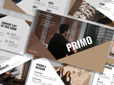 Primo - Business app branding business design graphic design keynote landing landing page motion graphics pitch deck portfolio powerpoint presentation slides ui ui design ux ux design web website