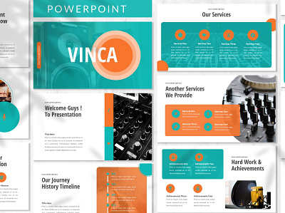 Vinca - Creative app branding design google slides illustration keynote landing landing page multipurpose pitch deck presentation purpose slides ui ui design ux ux design web web development website