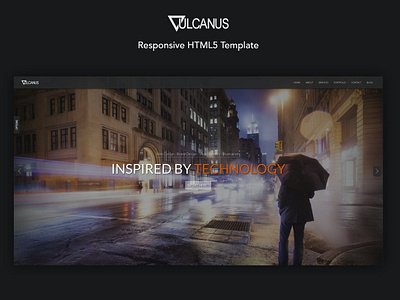 Vulcanus - Responsive HTML5 Template