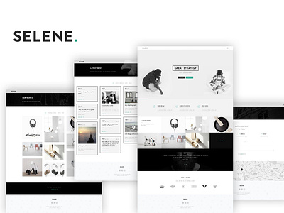 Selene - Creative Portfolio / Agency Template