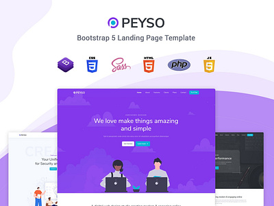 Peyso - Bootstrap 5 Landing Page Template