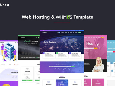 Uhost - Web Hosting & WHMCS Template