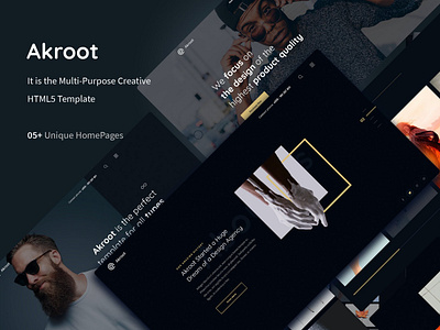 Akroot | It is the Multi-purpose Creative HTML5