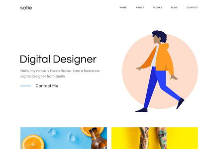 Creative Agency & Portfolio HTML agency app creative creative agency design html illustration landing landing page multipurpose page portfolio portfolio html ui ui design ux ux design web development web maintance website