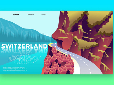 Switzerland- Banner & Landing Page