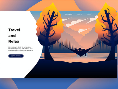 Hammock Banner & Landing Page