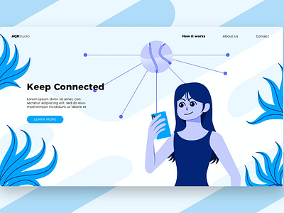Connected - Banner & Landing Page
