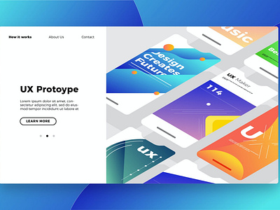 UX Prototype - Banner & Landing Page