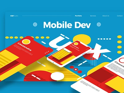 Mobile Developement - Banner & Landing Page app banner branding design development graphic design illustration landing landing page process prototype report strategy ui ui design ux ux design ux prototype webapp website