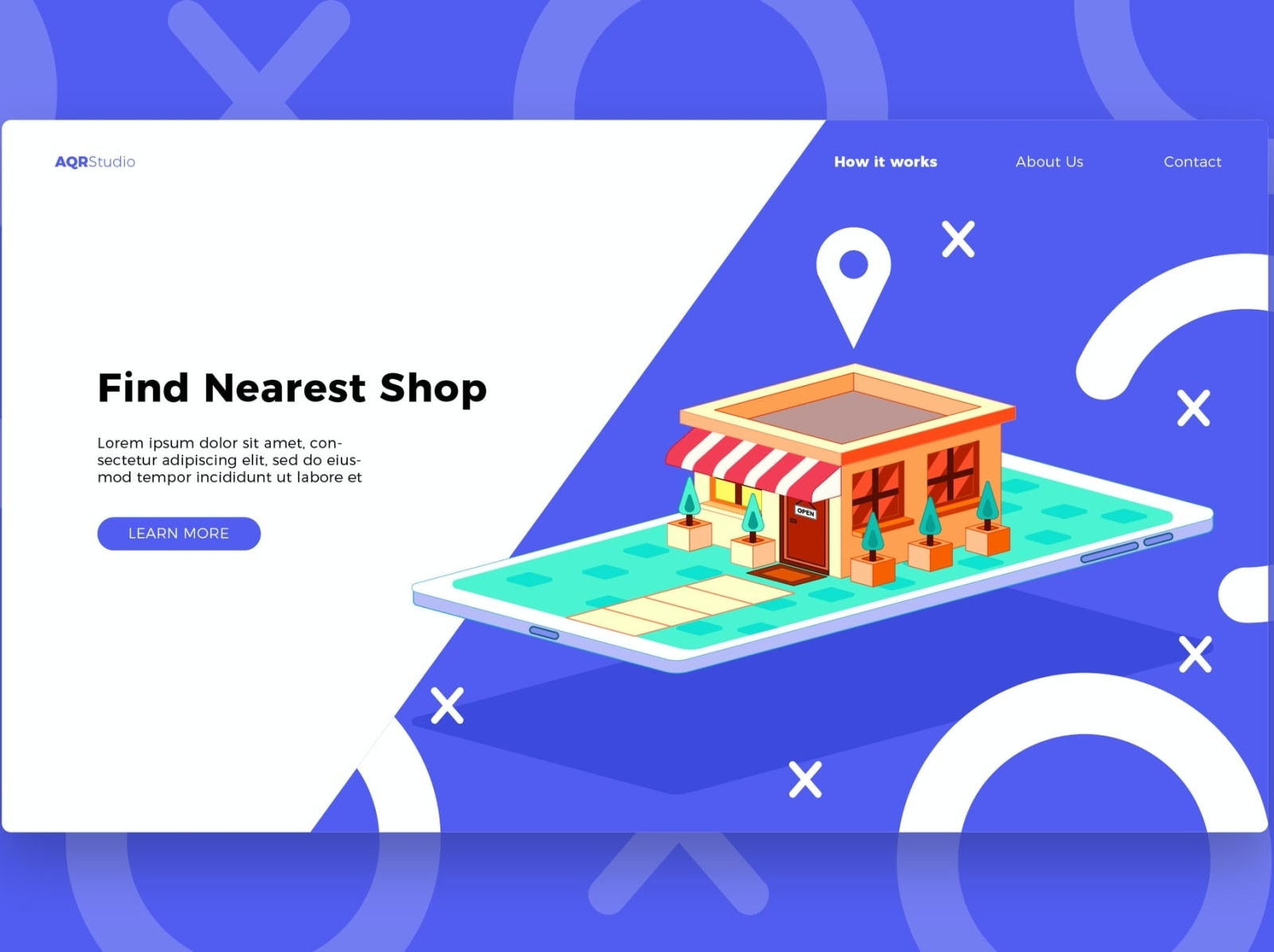 Phone Shop - Banner & Landing Page By Infographix On Dribbble