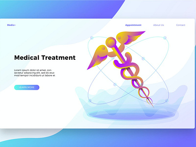Medical treatment - Banner & Landing Page