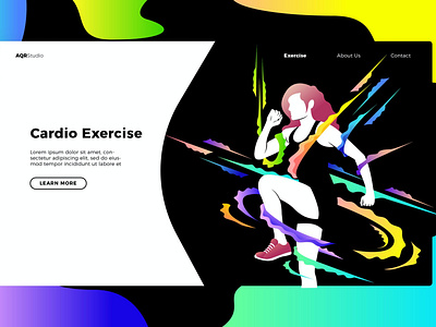 Cardio - Banner & Landing Page