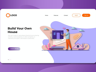 Landing Pages app banner concept design development isometric landing page marketing page process professional it profit ui ui design ux ux design web development web maintance webapp website