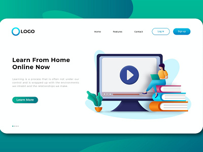 Landing Pages app banner concept design development isometric landing page marketing page process professional it profit ui ui design ux ux design web development web maintance webapp website