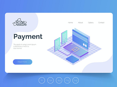 Isometric Landing Page QRS12 app banner design development education education program illustration isometric landing page management professional it profit ui ui design ux ux design web development web maintance webapp website