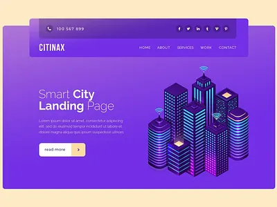 FREE Hero Banner Template advertisting agency ai vector app branding design illustration internet isometric landing page landing landing page optimization ui ui design ux ux design vector template virtual reality web psd webapp website