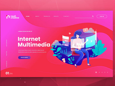 Internet Multimedia Web