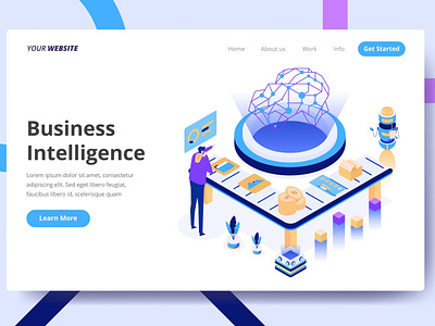 Business Intelligence - Landing Page