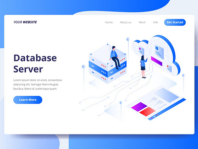 Database Server - Landing Page