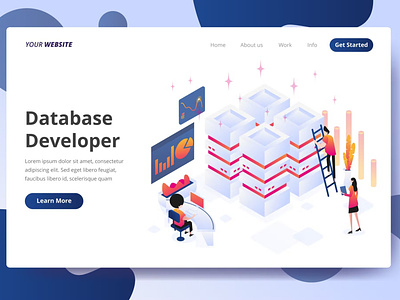 Database Developer - Landing Page