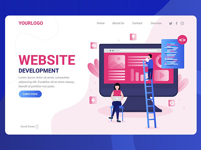 Website Development - Landing Page