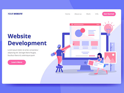 Website Development - Landing Page