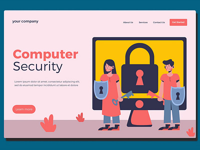 Computer Privacy - Landing Page