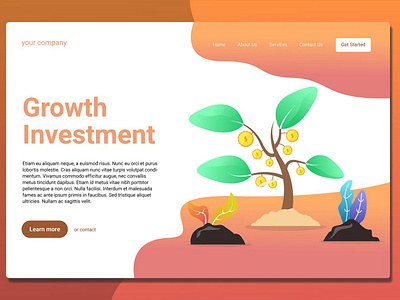 Growth Investment - Landing Page