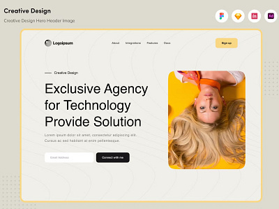 Free Creative Design Hero Header Image app branding colleague design design agency graphic design header image hero header illustration infographic motion graphics nft sketch teamwork technology ui ui design ux ux design website