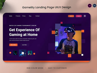 Gamelity Landing Page