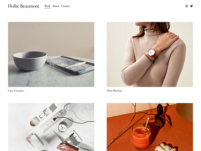 Beaumont - Website Template - Squarespace