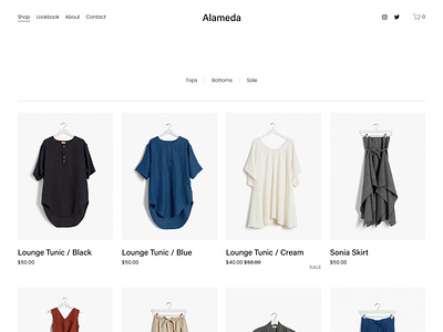 Almeda - Website Template - Squarespace