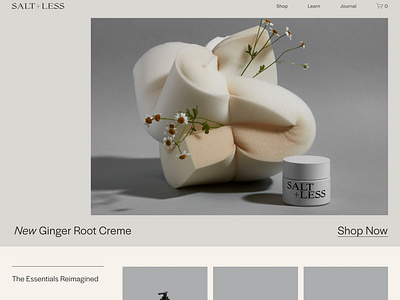 Saltless - Website Template - Squarespace