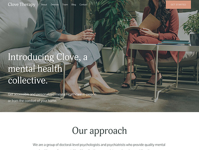 Clove - Website Template - Squarespace app art blog branding concept design graphic design logo online store photography squarespace template theme ui ui design ux ux design web design web development website