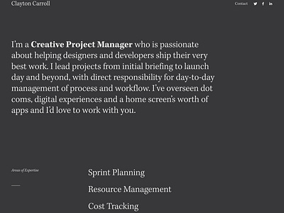 Carroll - Website Template - Squarespace