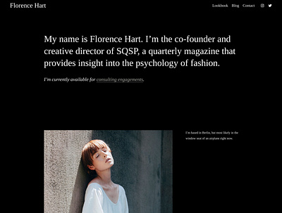 Hart - Website Template - Squarespace app art blog concept design graphic design online store photography squarespace squarespace design squarespace template template theme ui ui design ux ux design web design web development website