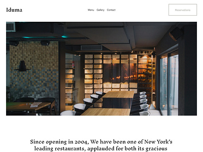 Iduma - Website Template - Squarespace