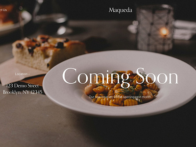 Maqueda - Website Template - Squarespace app art blog concept design graphic design online online store photography squarespace store template theme ui ui design ux ux design web design web development website