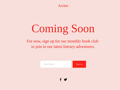 Archer - Website Template - Squarespace