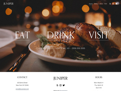 Juniper - Website Template - Squarespace