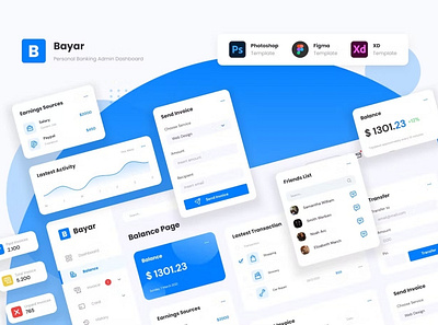 Bayar - Simple Personal Banking Admin Dashboard Graphs admin analytics app dashboard dashboard design data design graphs graphs design graphs designs interface landing minimal saas ui ui design user ux ux design website