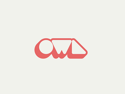 Owl 🦉 brand brand design branded branding geometric icon identity letters logo minimal owl simple type typography