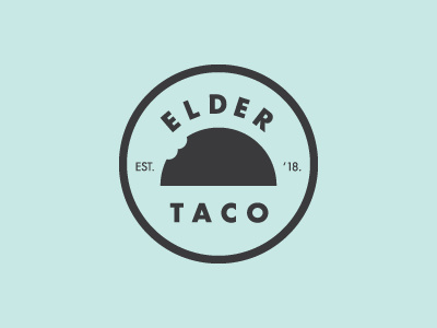 Elder Taco brand design branding graphic design logo logo design